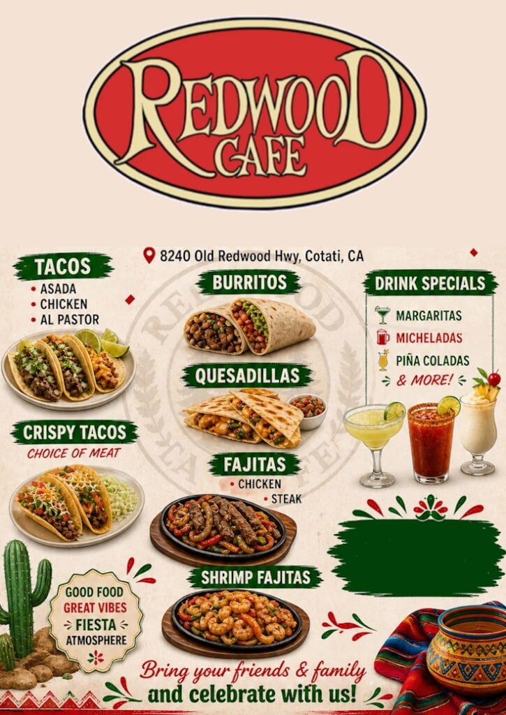 Redwood Cafe cotati 1
